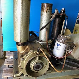 Westfalia Vacuum Pump on Frame - No Motor